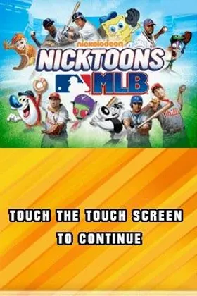 Nicktoons MLB (USA) screen shot title